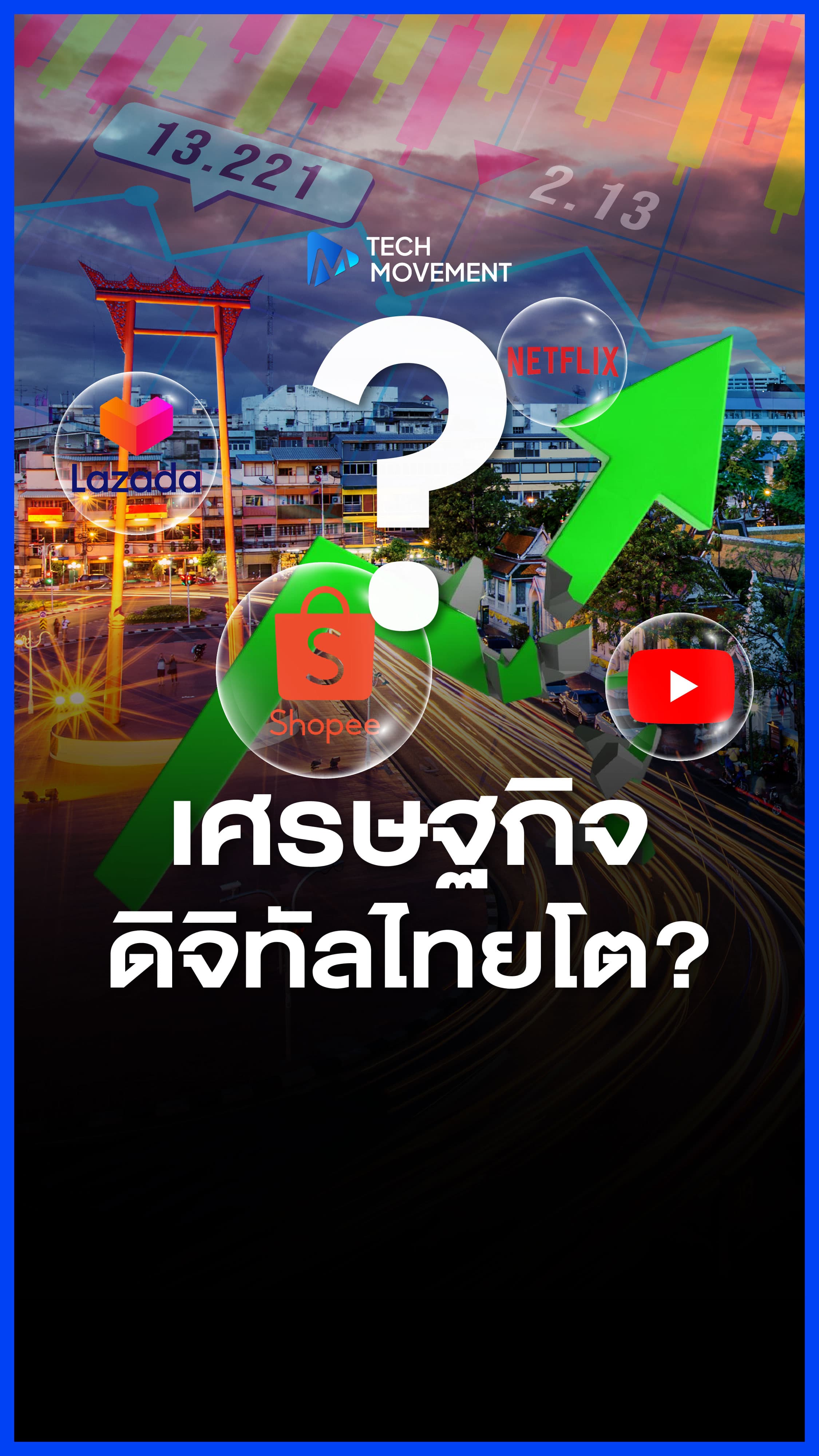 เศรษฐกิจดิจิทัลไทยโต แต่โตจากอะไร