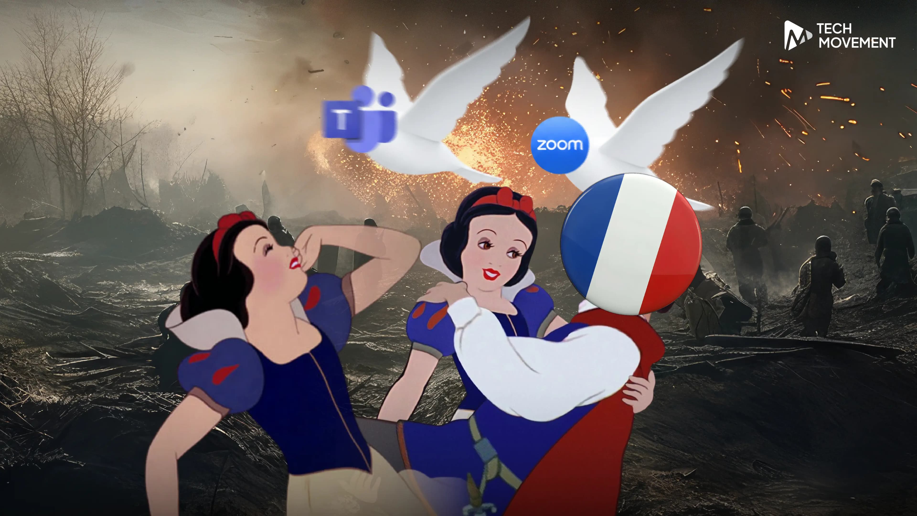 สงครามอธิปไตยดิจิทัลกำลังเริ่ม_ฝรั่งเศสประกาศเลิกใช้_Teams_Zoom_ในปี_2027