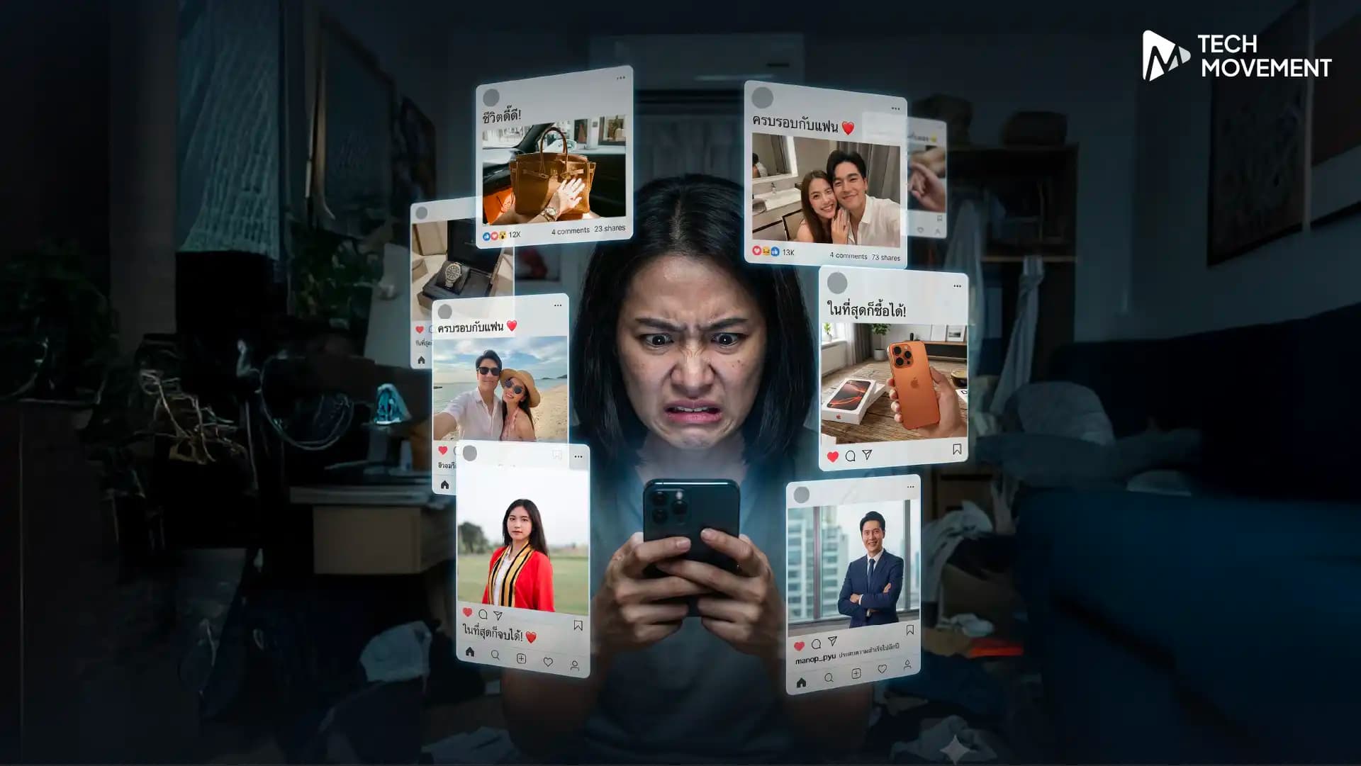 โซเชียลมีเดีย_ดาบสองคมต่อสุขภาพจิต