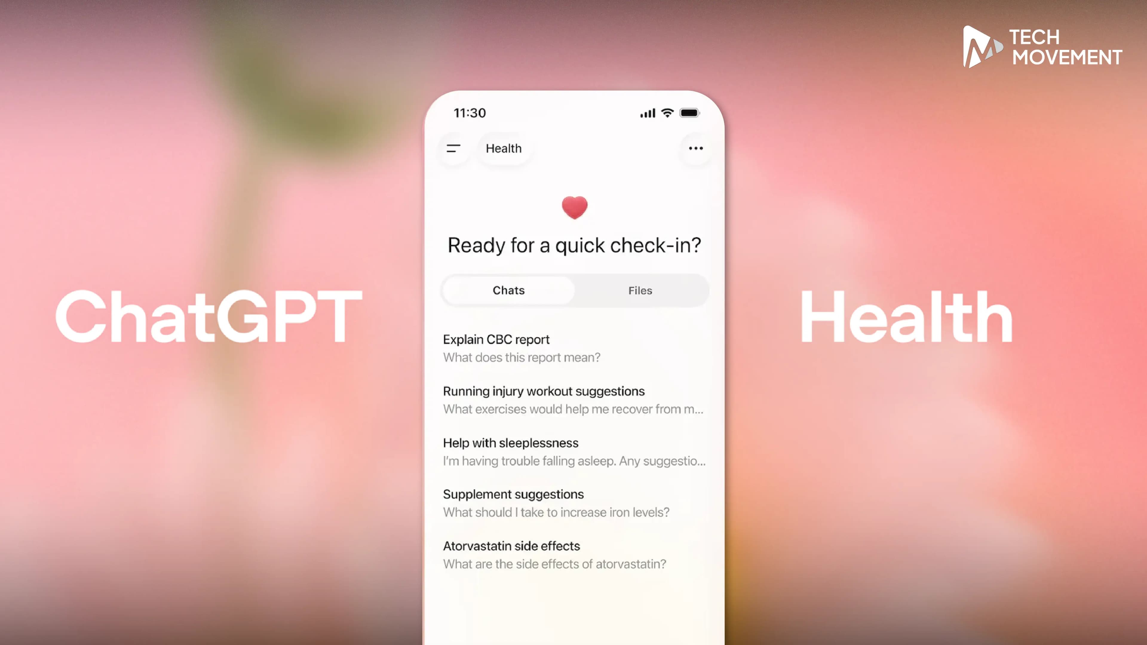 OpenAI_เปิดตัว_ChatGPT_Health_รับพฤติกรรมคนถามสุขภาพที่มากขึ้น