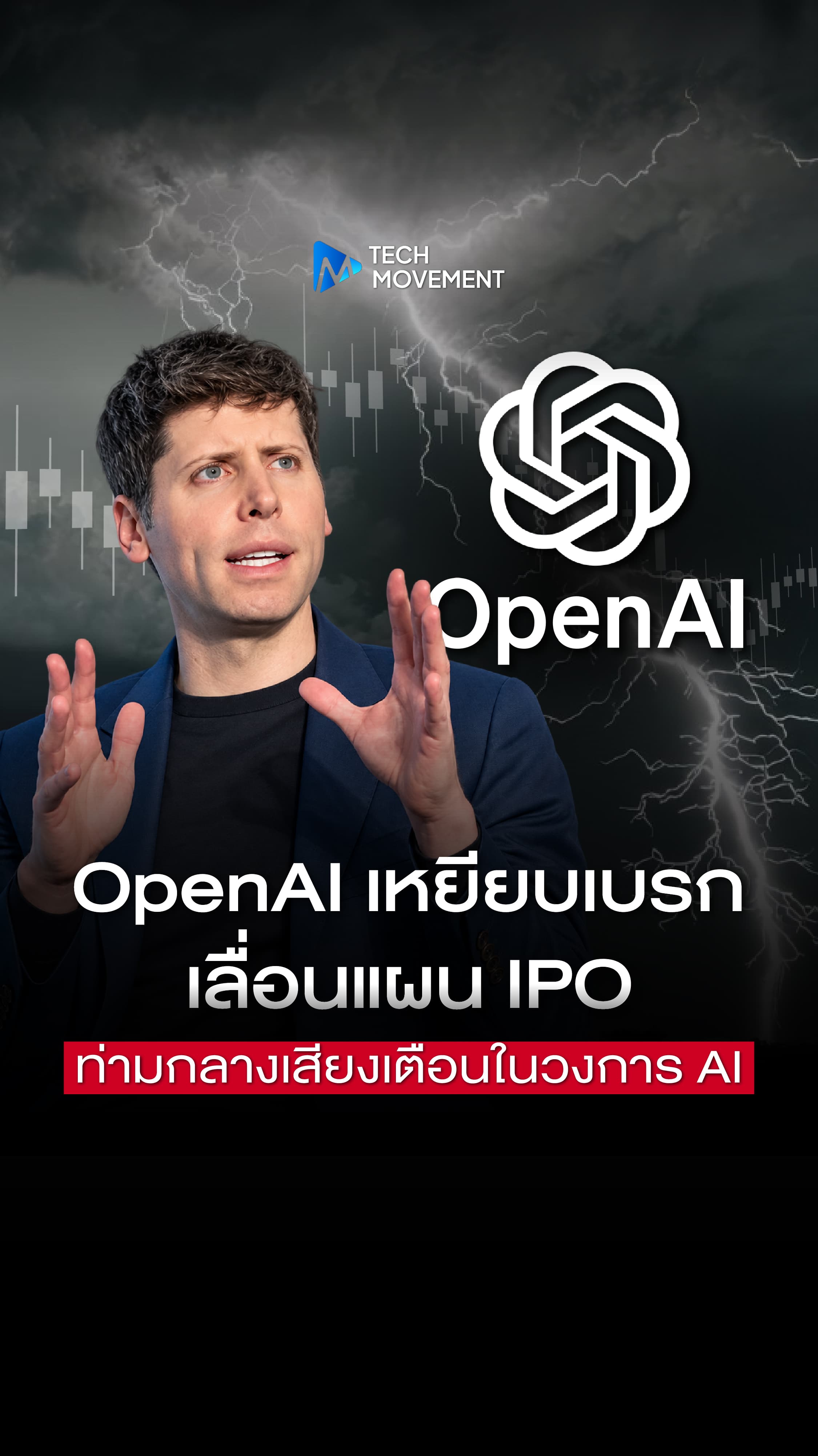 OpenAI เหยียบเบรก เลื่อนแผน IPO ท่ามกลางเสียงเตือนในวงการ AI