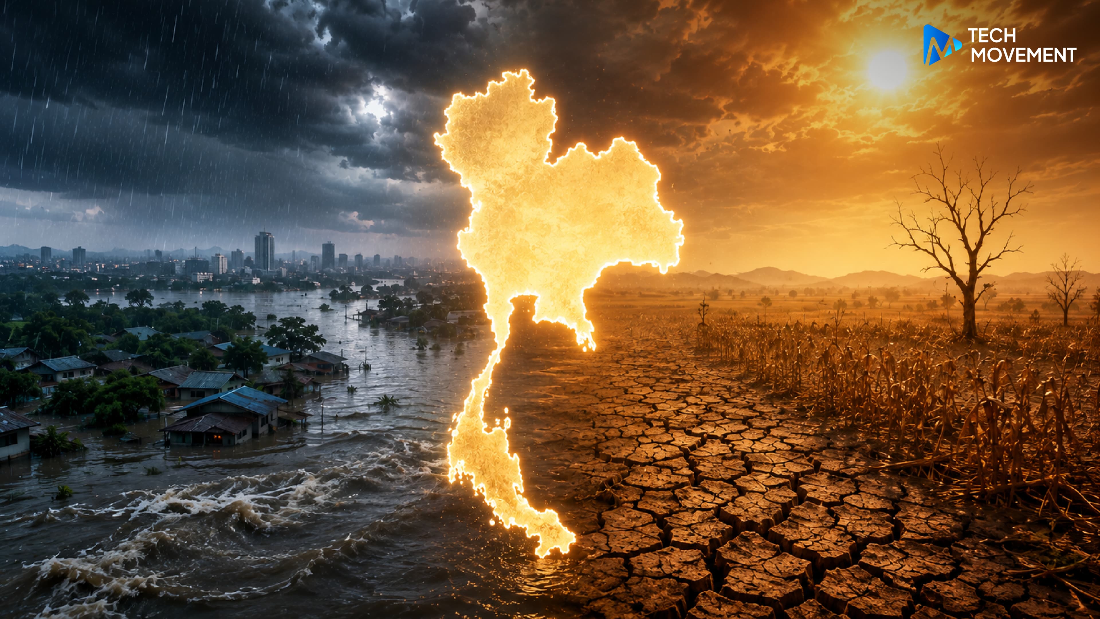รัฐบาลปรับเกมรับมือน้ำท่วม_ภัยแล้ง_ดัน_Risk_Map_ลงลึกถึงระดับหมู่บ้าน