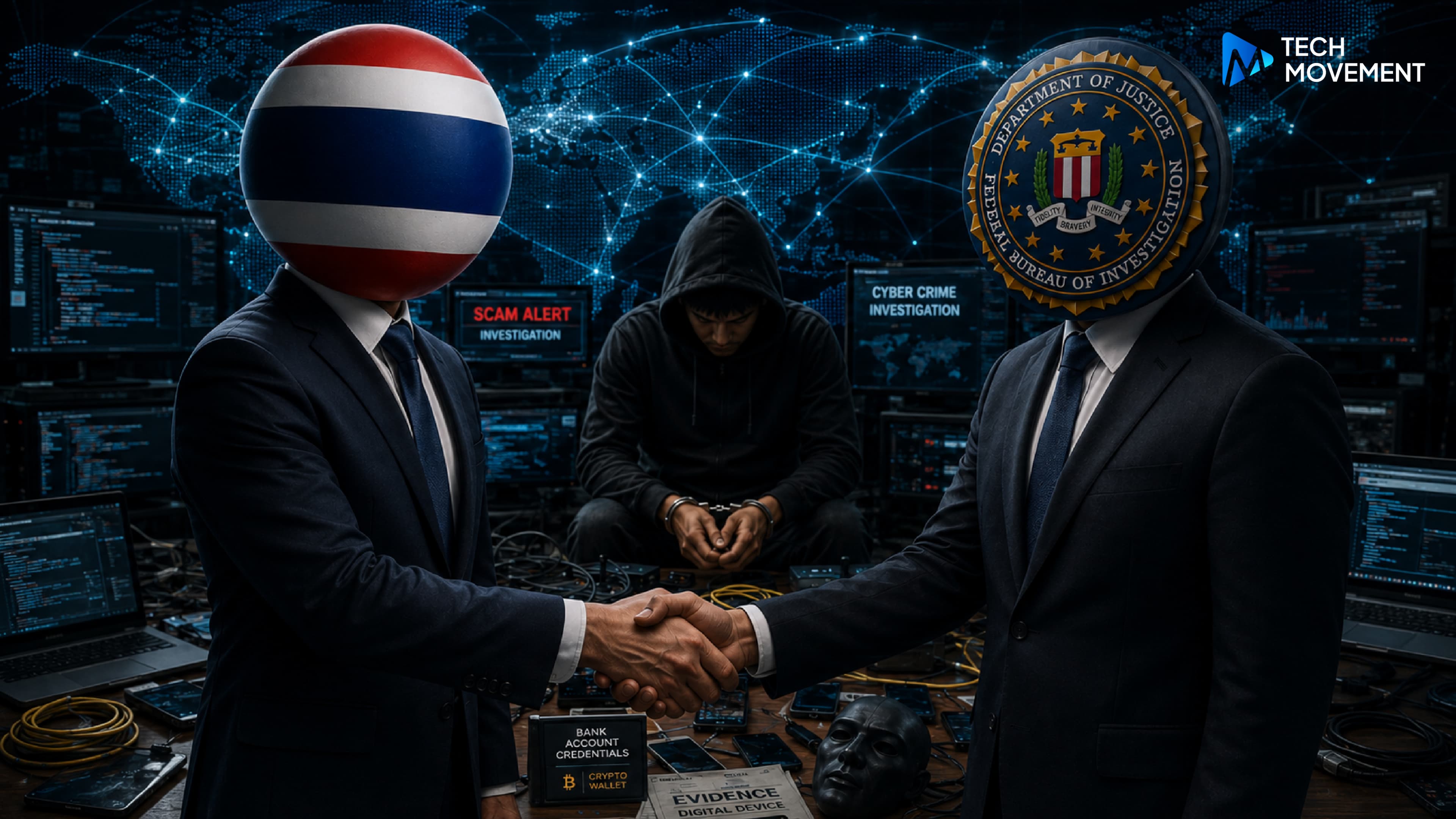 ไทยจับมือ_FBI_เดินหน้าปราบแก๊งสแกมเมอร์และอาชญากรรมข้ามชาติ