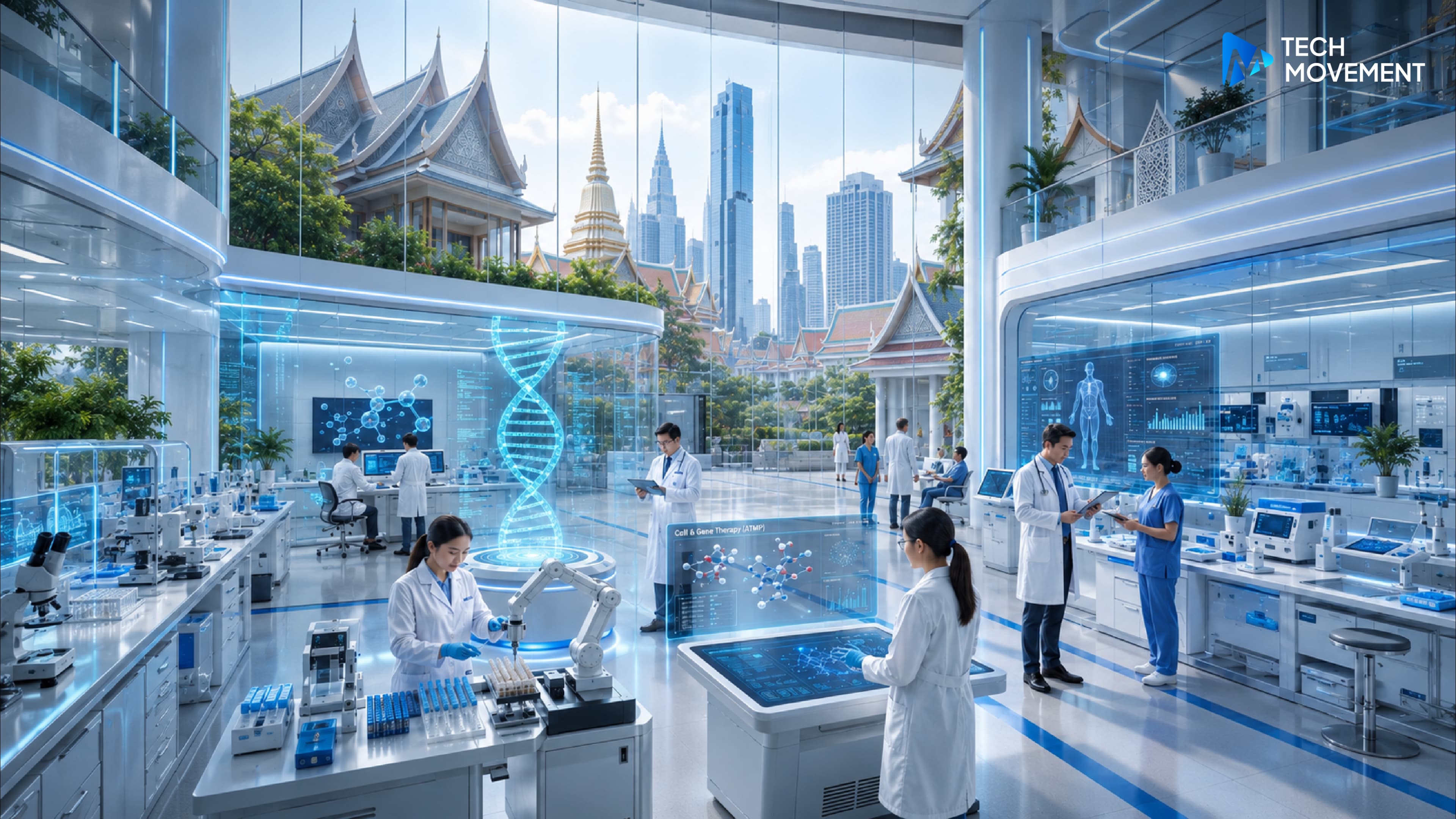 รัฐบาลเร่งขับเคลื่อน_Medical_Economy_ดัน_AI_จีโนมิกส์_ยีนบำบัด_ยกระดับไทยสู่ศูนย์กลางนวัตกรรมสุขภาพ